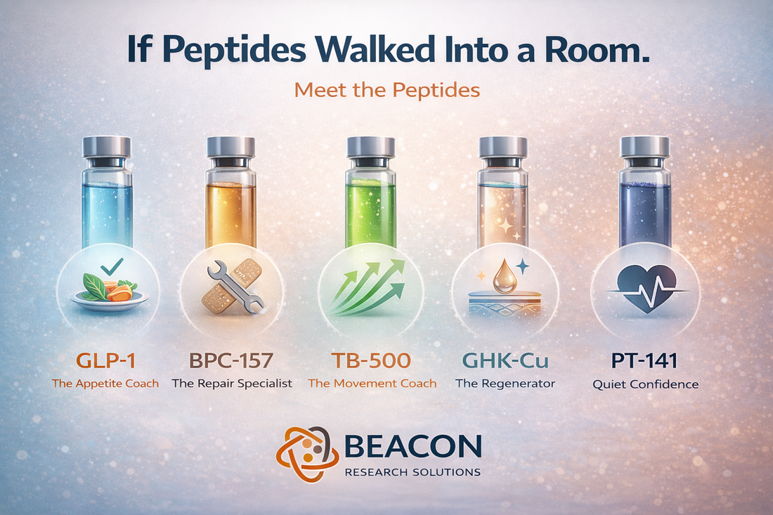 If Peptides Had Personalities